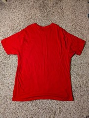 Holiday Time Men’s 2XL Santa Shirt Red Graphic Tee