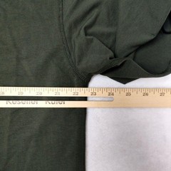 BYLT Shirt Mens XL Green Long Sleeve Henley Tagless Lightweight Stretch