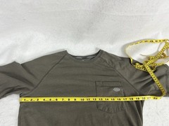 Dickies Mens Performance T-Shirt Medium Cooling Temp-iQ Green Camisa