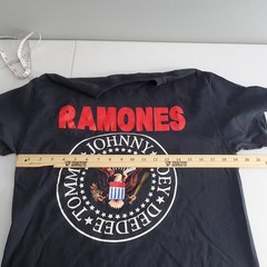 Ramones Presidential Seal Band T-Shirt Mens Medium Black Red Graphic Tee 2020
