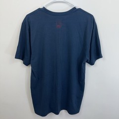 Travis Mathew Missed the Cut Men’s Medium Navy Blue Red 50/50 Blend S/S T-shirt