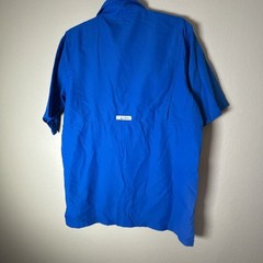 Habit Men’s Solar Factor Fishing Shirt Size S/P Lapis Blue