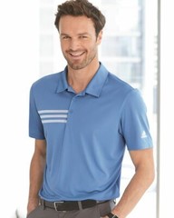 ADIDAS Mens 3-Stripes Chest Dri-fit Golf Polo Sport Shirts Size S-4XL NEW A324