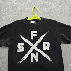 WWE Men Shirt M Black Graphic Logo Seth Freakin Rollins