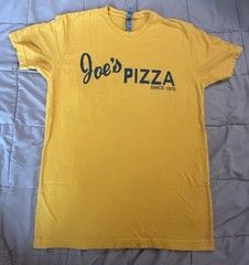 Joe’s Pizza Since 1975 NYC Shirt S Ann Arbor New York Maize Out Alpha Phi UMich