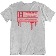 Rated H For Horror Scary Funny Movie Fan T Shirt Tee Gift New