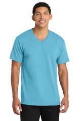 Port & Co Core Cotton V-Neck Tee PC54V