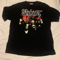 Vtg 2004 Slipknot t-shirt; size L