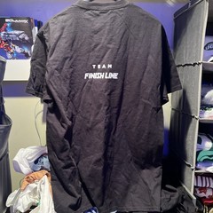 Finish Line Employee Uniform T-Shirt Adult Size M BHM Black History Month