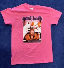 ACID BATH – Paegan Terrorism Tactics – Azalea T-Shirt – Pink Official Limited Ed