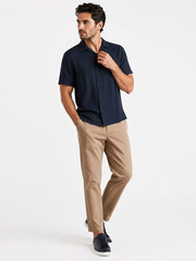 TED BAKER POLO SHIRT DIGMER Mens Textured Soft Fabric NEW Navy Summer S M XL 2XL