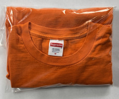 Supreme Verify Tee Tshirt Orange Medium (M) FW20 Captcha Made in USA