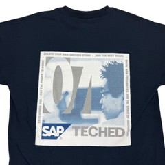 2007 Goo Goo Dolls SAP TechEd Concert Tour Men’s T-Shirt Blue • Medium