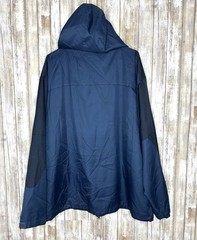 Men’s Port Authority 3XLarge Navy Employee Budweiser Windbreaker Hooded Jacket