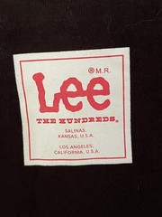 The Hundreds X Lee Jeans M Black Storm Rider Graphic Long Sleeve Tee Shirt