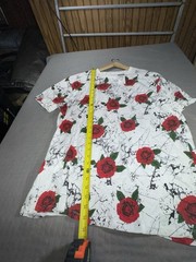 rue21 Men’s Rose Graphic Jersey T-Shirt Crew Neck Short Sleeve XXL