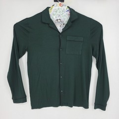 Tommy John Shirt Mens Small Green Pullover Long Sleeve Soft Top Lounge