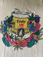 Rare vintage coors banquet shirt 1970s XS