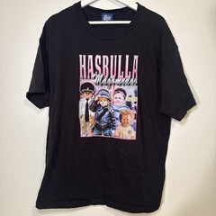 Friday Beers Hasbulla Magomedov Graphic Print Crew Neck T-Shirt Black Size XL