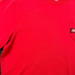 Milwaukee T-Shirt Men’s 2XL Red Short Sleeve Pocket Workwear Crewneck Cotton