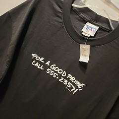 NWT ’01 Vintage Discovery Channel Store ‘For A Good Prime’ Math Joke T-Shirt XL