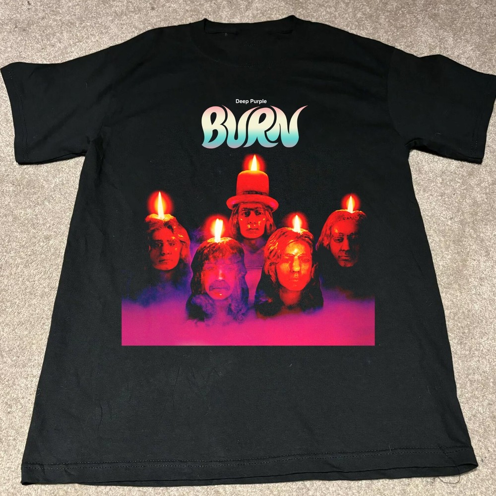 Rare Deep Purple Band Men Black All Size NLS5.118