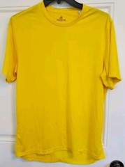 Adidas Men’s Creator Short Sleeve Tee – Yellow – MEDIUM