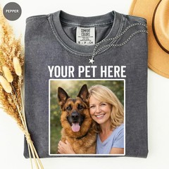 Custom Dog T-Shirt Personalized Pet Lover Gift Comfort