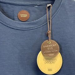 Common People Mens Minimalist Ottoman Textured T-Shirt Size M Closet Staple NWT