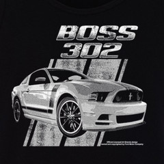 Ford Boss 302 Mustang 50 Years 2-Sided Tank Top T-Shirt – Official Licensed