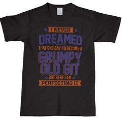 Grumpy Old Man T Shirt Killing It Funny T-Shirt Mens Ladies Womens Unisex Tee