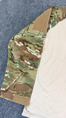 TRU-SPEC Tactical Combat Shirt Mens Tan Camo Cordura Baselayer Ripstop Size L