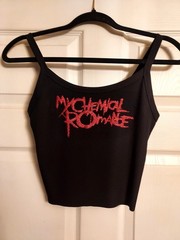 my chemical romance Cropped tank top gerard way tank my chemical romance shirt
