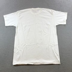vtg stafford shirt mens XXL white blank tee single stitch