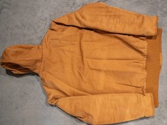 Carhartt Active Jac Hoodie Canvas J130-M Medium Beige Loose Fit Made in Mexico