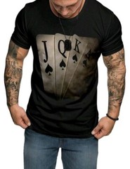 Camiseta Para Hombre Moda Manga Corta Camisas a la moda. M