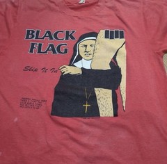 Black Flag Slip It In Vintage 80s Band T-Shirt 1986 SST Records Hardcore Punk