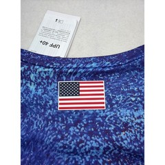 Nike Men’s Dri-FIT Running T-Shirt USA Miler FJ3411-635 Size XL NWT UPF 40+
