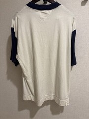 Vintage 90s Tommy Hilfiger Patriotic Eagle Crest Ringer T-Shirt White Blue Red L
