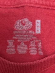 Incredibles Logo Medium Red Men On The Fruit Of The Loom T-shirt