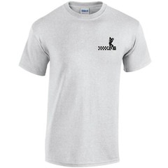 Ska Man T-Shirt With Embroidered Logo. Mod, Soul, Ska, Two Tone. Retro T shirt