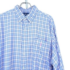 Ralph Lauren BLAKE Check Shirt Men’s XXL Light Used For 14Y+ Japan