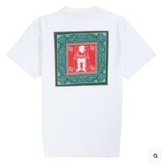 NWT Death Row Records Paisley Chair Logo Tee in White