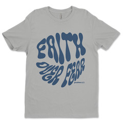 DTF Faith over fear/ Custom Unisex Soft Style T-Shirts, Next Level- Cotton