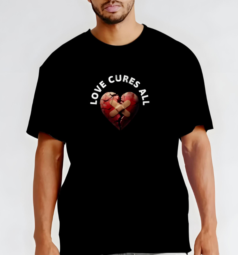 LOVE CURES ALL – T-Shirt Size S-5X