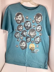 JACK BLACK Rare Volcom X Yo Gabba Gabba Tshirt 2012 Tenacious D DJ Lance Rock