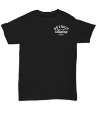 *Detroit Dragway® 59 Nationals Black Short Sleeve T With Image on Back