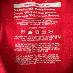 Nike Tee Tampa Bay Buccaneers Short Sleeve Shirt Mens L Red Cotton NFL 24 BARRON
