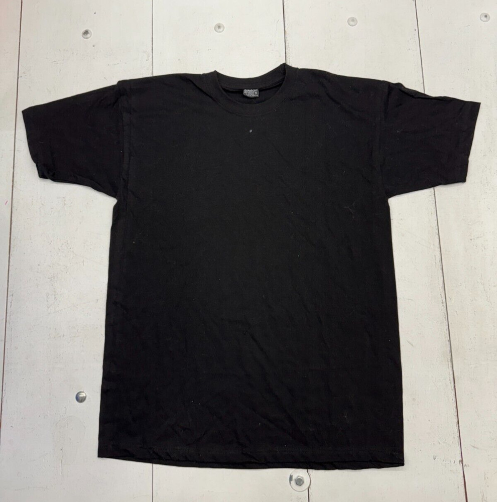 Gemrock Black Basic Short Sleeve Shirt Mens Size XL
