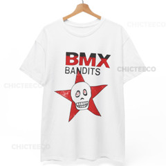 BMX Bandits Shirt Kurt Cobain Nirvana Grunge 80s Cult Movie Unisex Tee